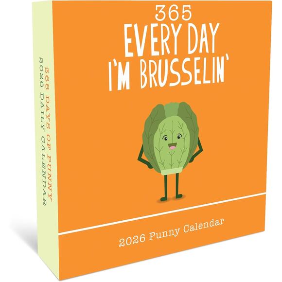 2026 Punny Daily Desk Calendar – 365 Funny Tear Off Pages for Home or Office - Picture 4 of 7